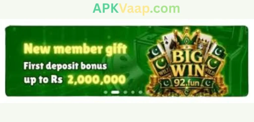 92FUN Game App new member first deposit extra bonuses 