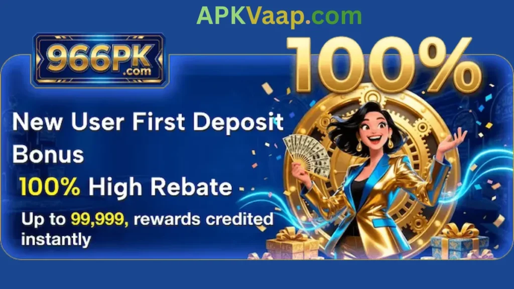 966PK Game App new user first deposit extra rewards