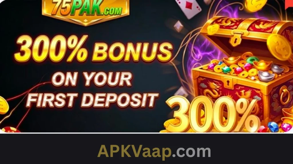 75PAK Game first deposit extra bonus 